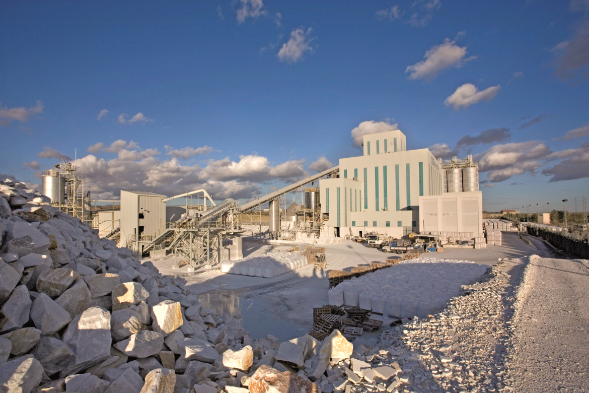 Fabrica Albox Almería
Reverté Minerals